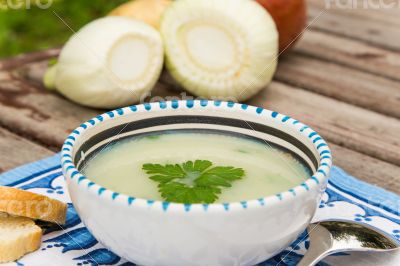 Fennel cream soup