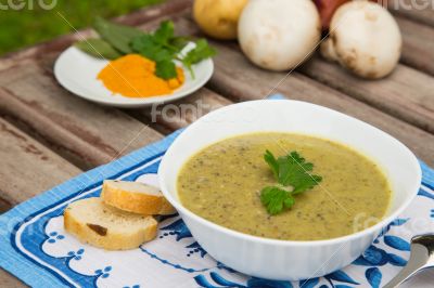 Mushroom cream soup