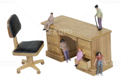 Small People Inspirations on a Desk