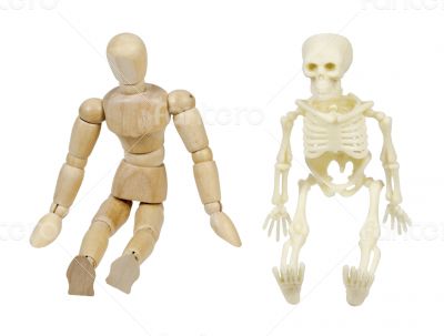 Person and Skeleton