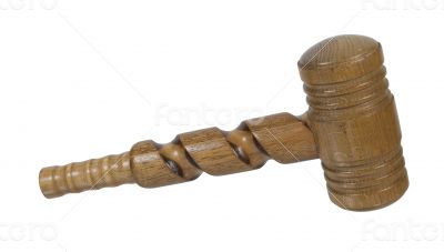 Super Powered Wooden Gavel