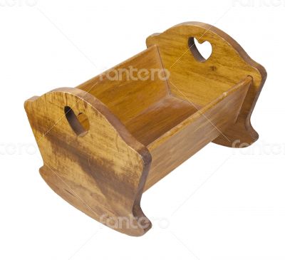 Wooden Baby Cradle