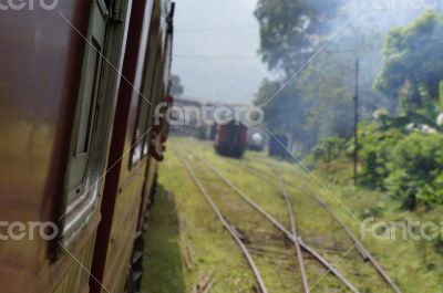 Train In Sri Lanka 