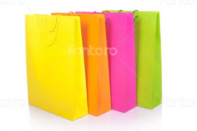 Colour paper packages