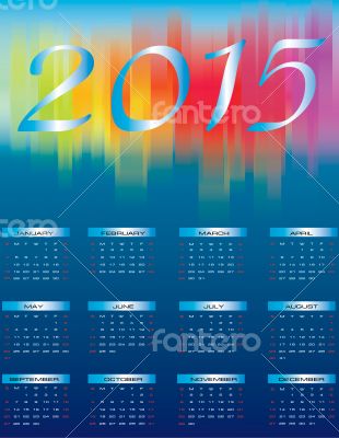 Vector Happy New Year - 2014 colorful background 
