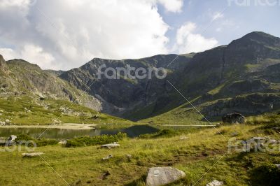 Mountains and mountain lakes in Bulgaria