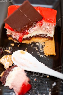 fresh strawberry yogurt mousse