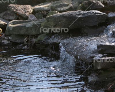 Mini Rock Waterfall