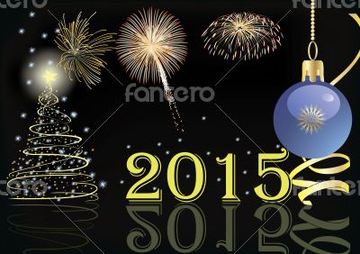 Vector Happy New Year 