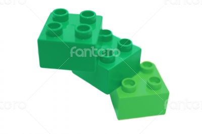 Plastic building blocks