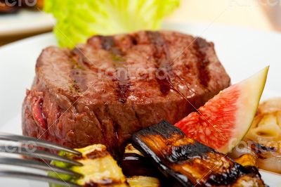 grilled beef filet mignon