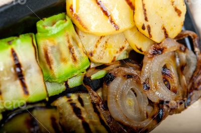 grilled assorted vegetables 