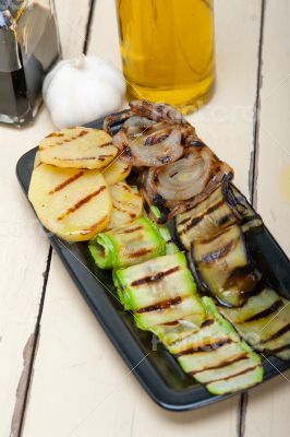 grilled assorted vegetables 