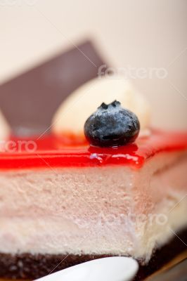 fresh strawberry yogurt mousse