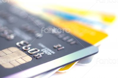 Closeup Credit card