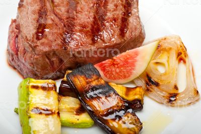 grilled beef filet mignon