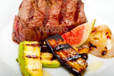 grilled beef filet mignon
