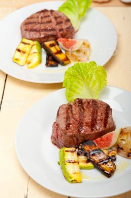 grilled beef filet mignon