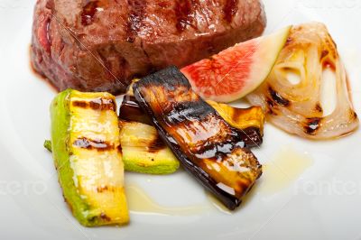 grilled beef filet mignon