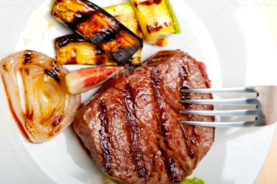 grilled beef filet mignon