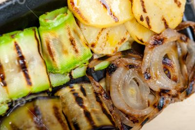 grilled assorted vegetables 