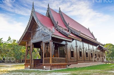 Chapel of Thai temple