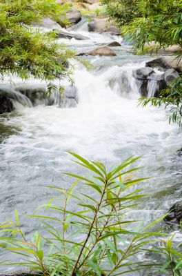 Waterfall on the mountain