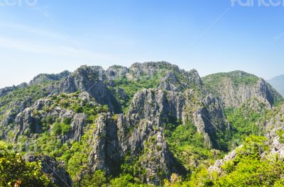 View on top of Stone Mountain