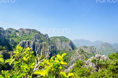View on top of Stone Mountain