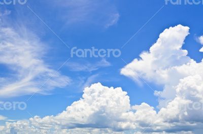 Sky and clounds