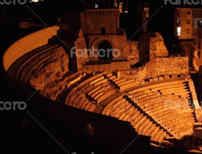 Theatre of Cartagena, Murcia. Spain