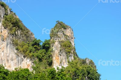 High cliffs