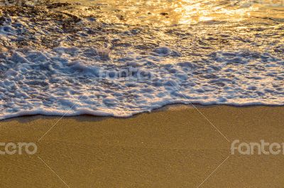 Beach at sunrise