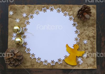 Winter holidays background