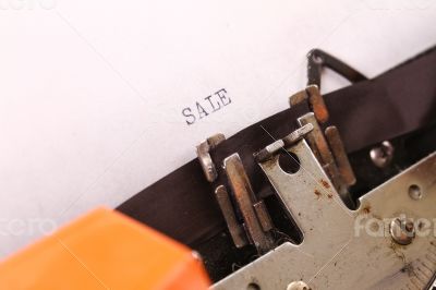 The Vintage Typewriter some word macro style