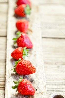 fresh strawberries