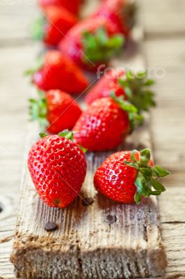 fresh strawberries 