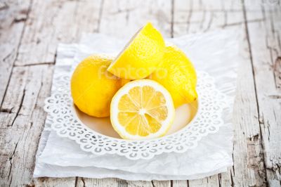 fresh lemons 