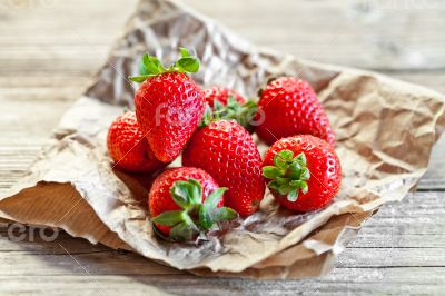 fresh strawberries