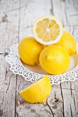 fresh lemons