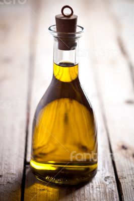olive oil in bottle