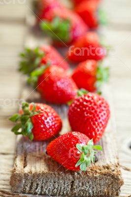 fresh strawberries
