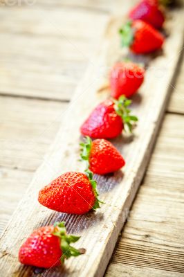 fresh strawberries