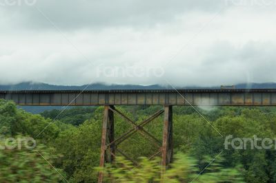Railroad bridge in Luray, VA
