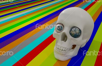3d skull
