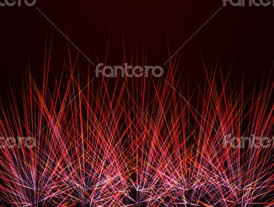 fireworks on background