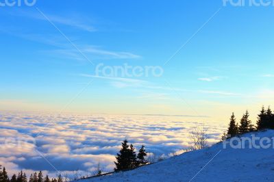 View Over The Clouds