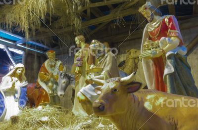 Christmas creche