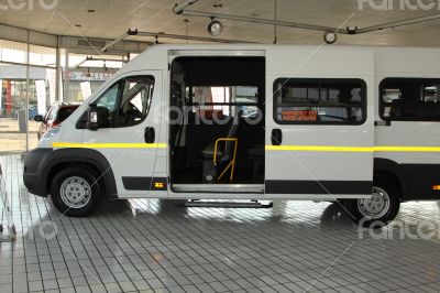 White Citroën Relay Commercial Transport  Van