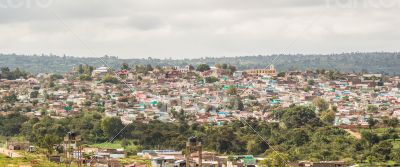 Aerial view of the city of Harar